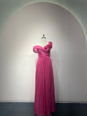 Vestido largo - Rosado - talla 42