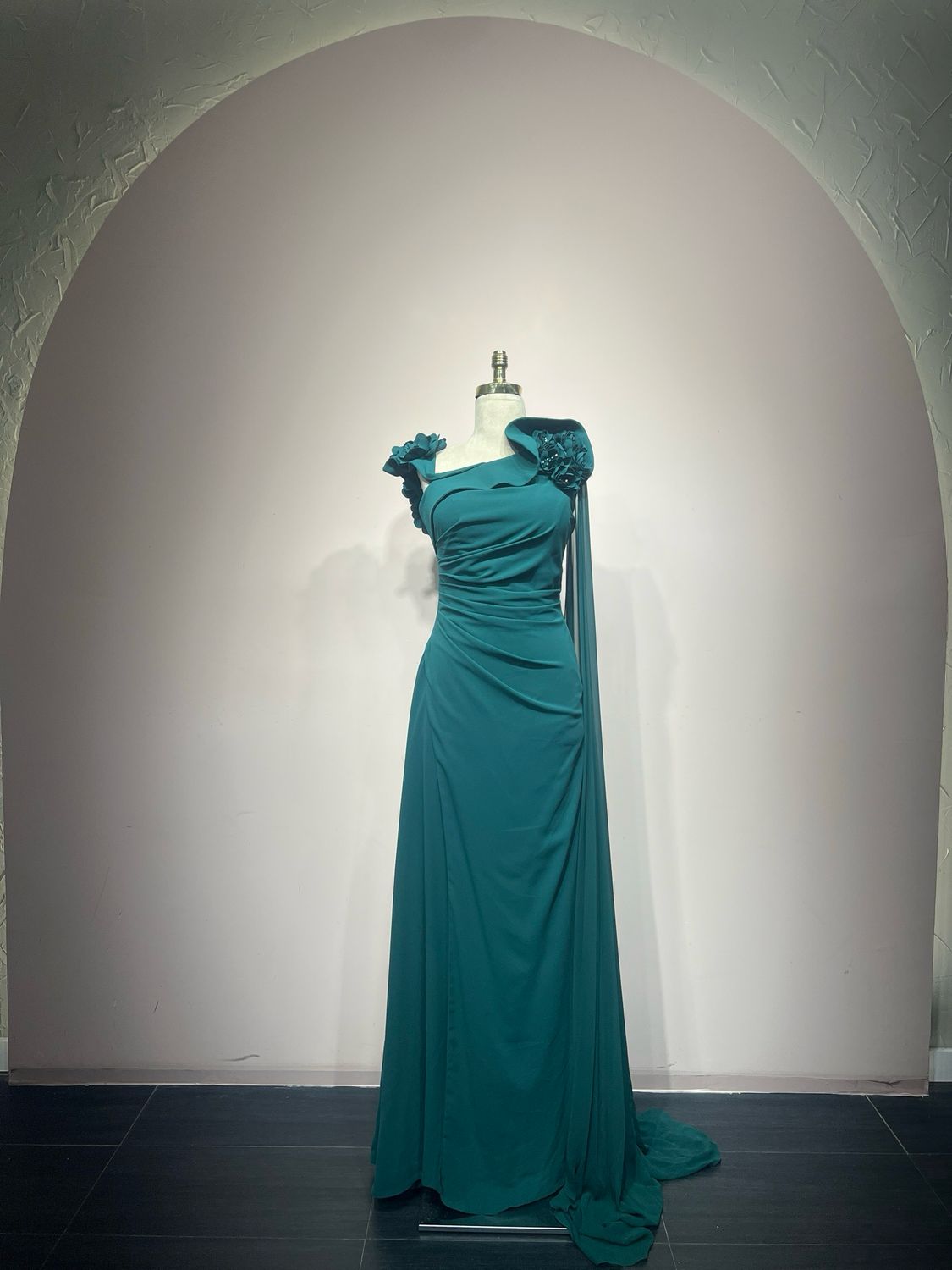 Vestido largo - Verde - talla 42