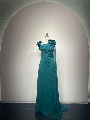 Vestido largo - Verde - talla 42