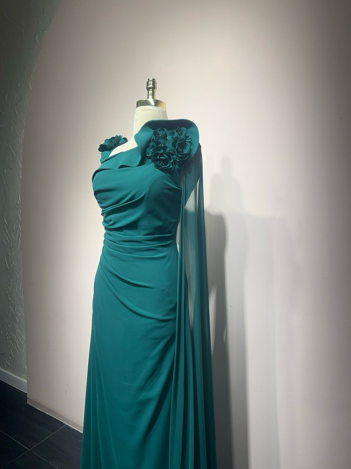 Vestido largo - Verde - talla 42