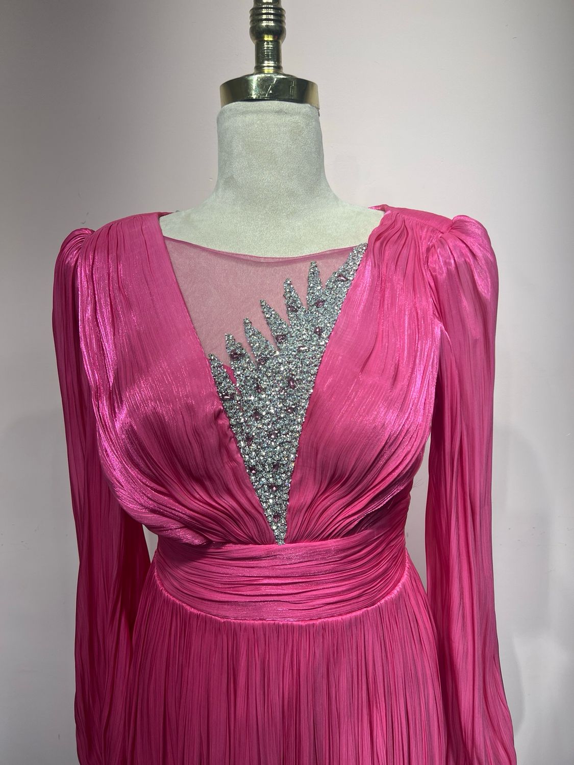 Vestido largo - Rosado - talla 42