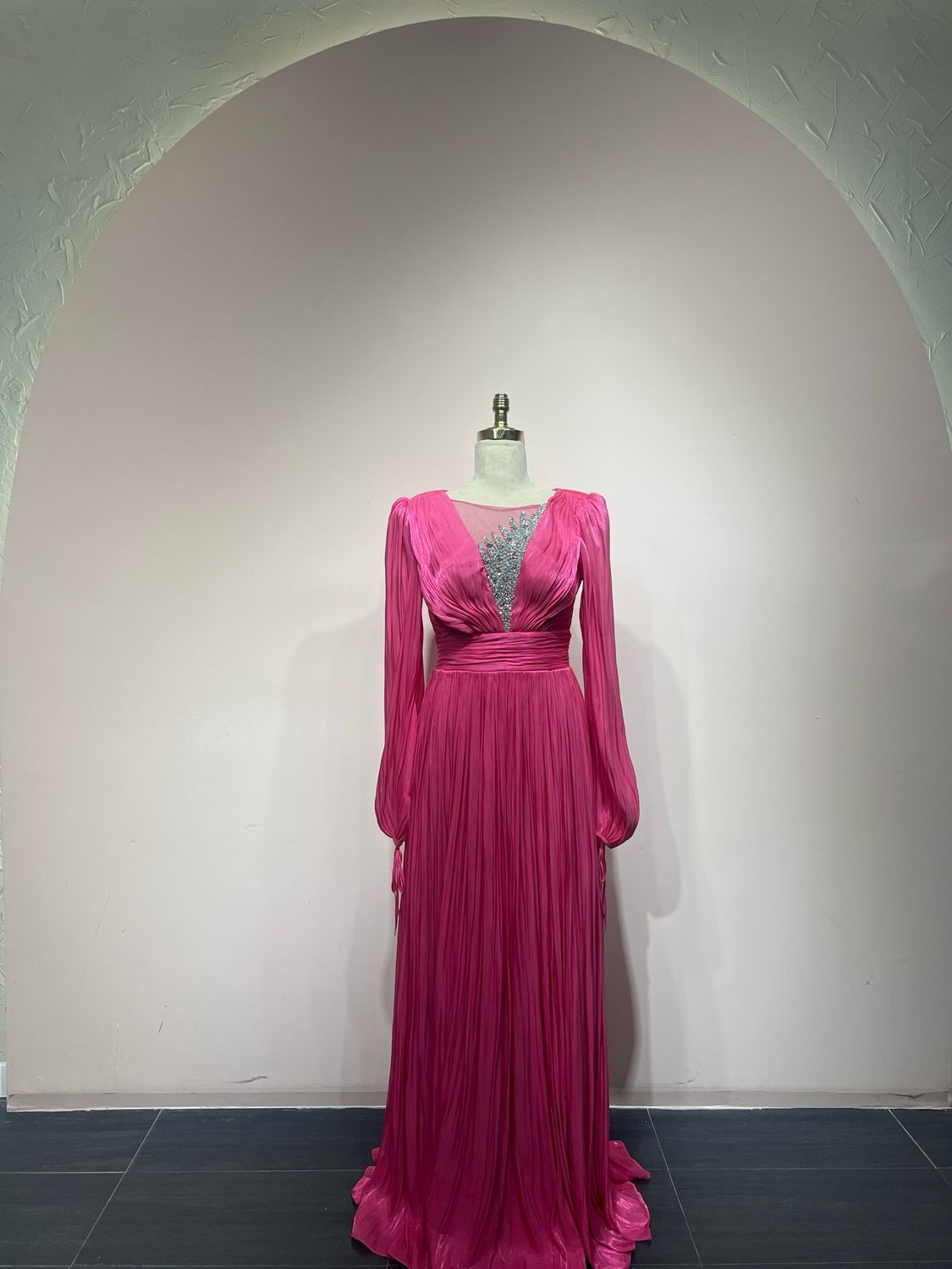 Vestido largo - Rosado - talla 42