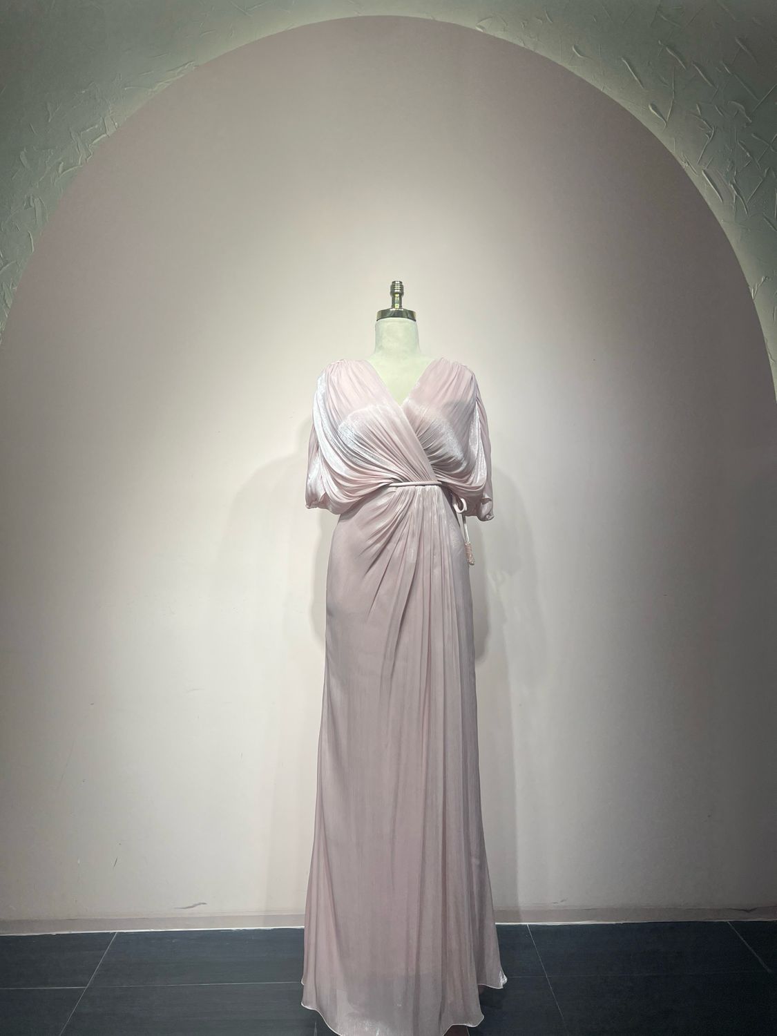 Vestido largo - Rosado - talla 3