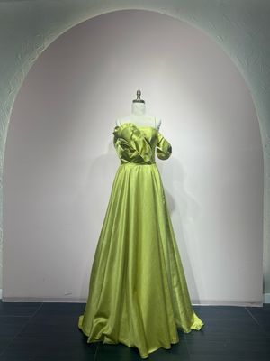 Vestido largo - Verde Oliva - talla 38