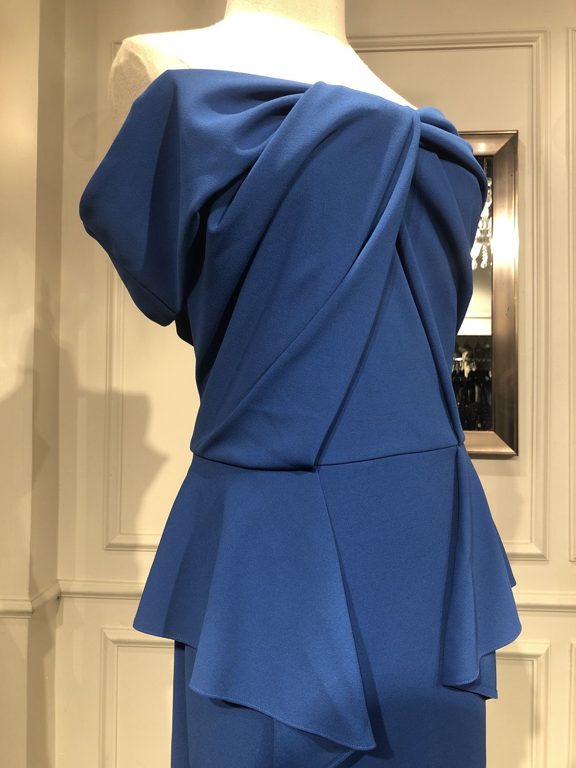 Vestido Largo - Azul - Talla 44
