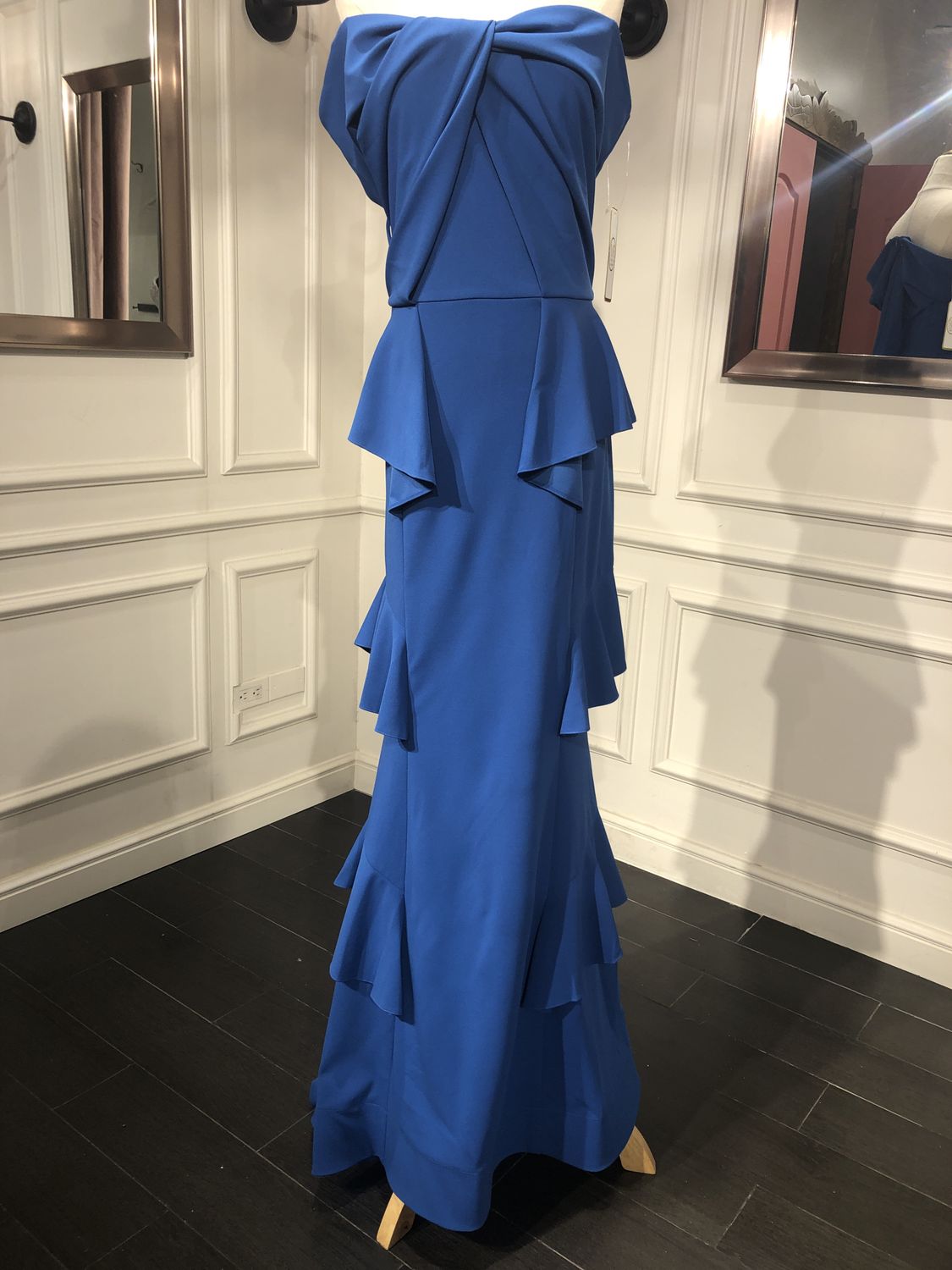 Vestido Largo - Azul - Talla 44