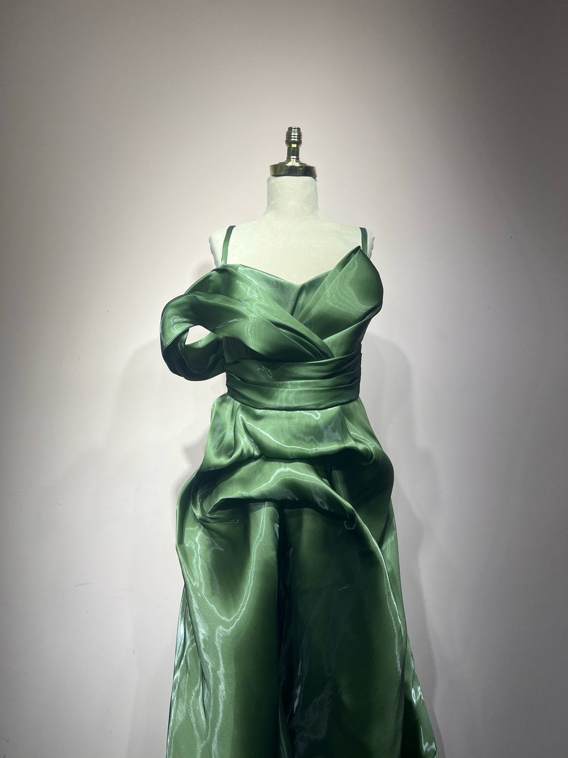 Vestido largo - Verde - talla 44