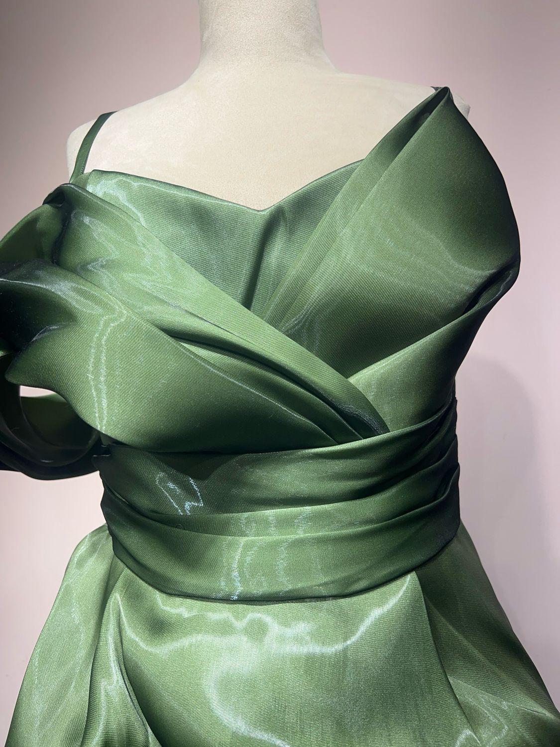 Vestido largo - Verde - talla 44