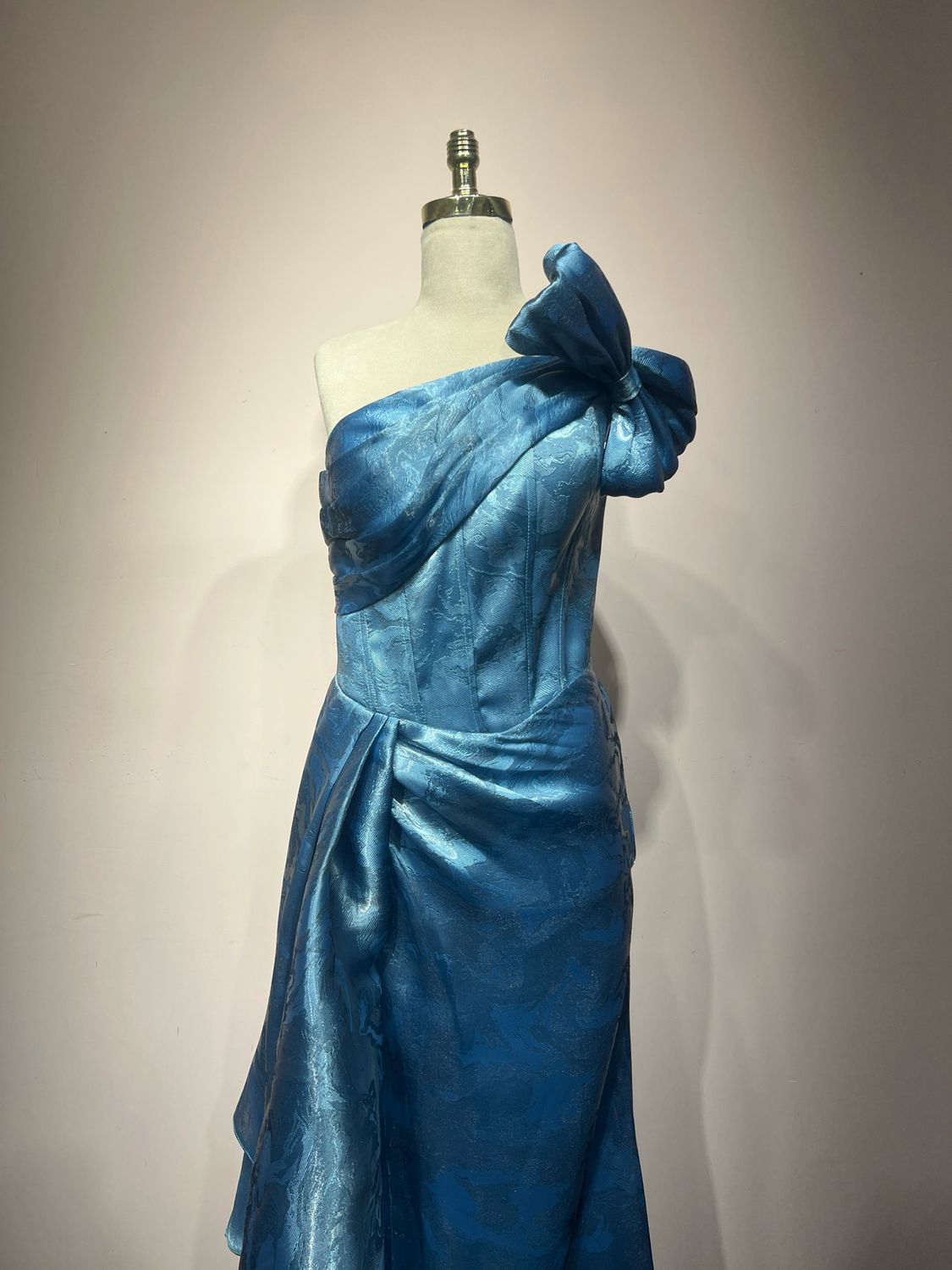 Vestido largo - Azul - talla 42