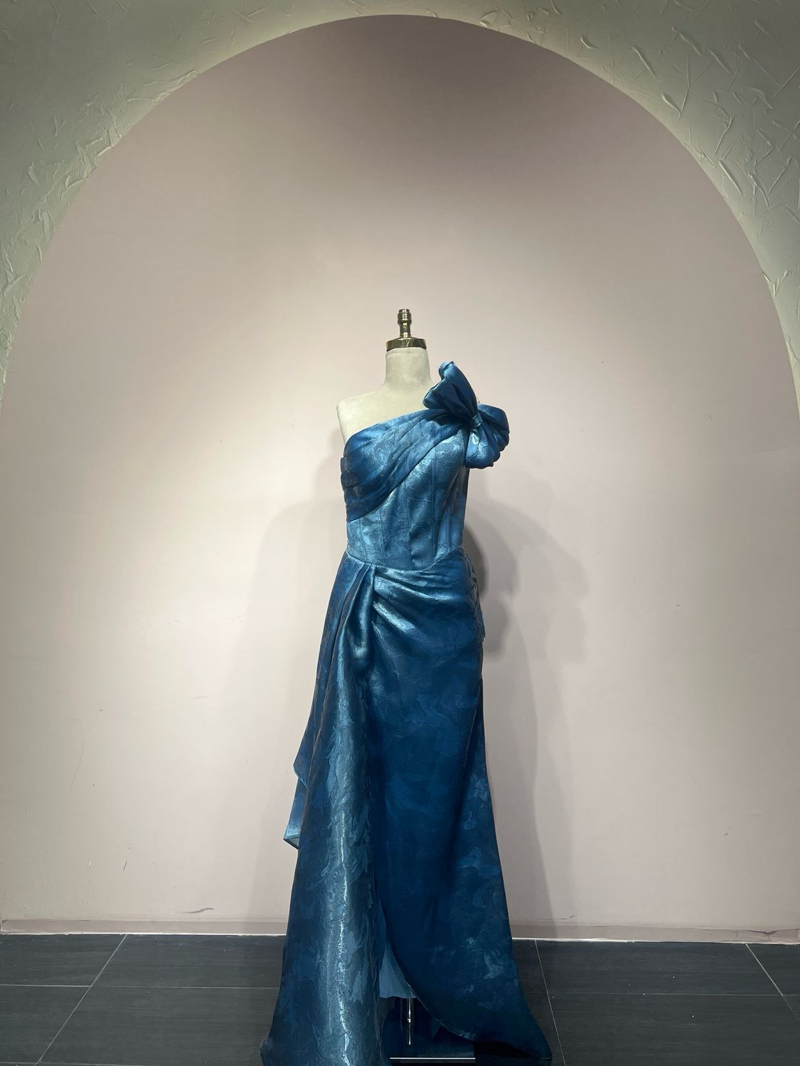 Vestido largo - Azul - talla 42