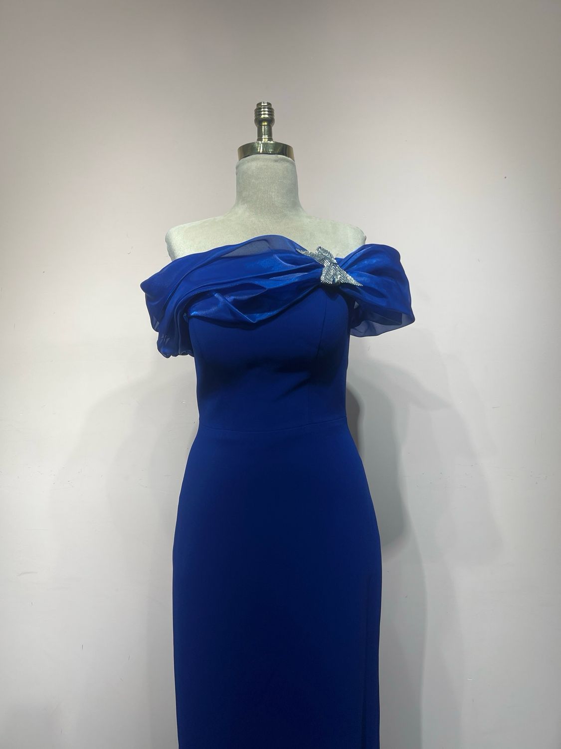 Vestido largo - Azul - talla 40