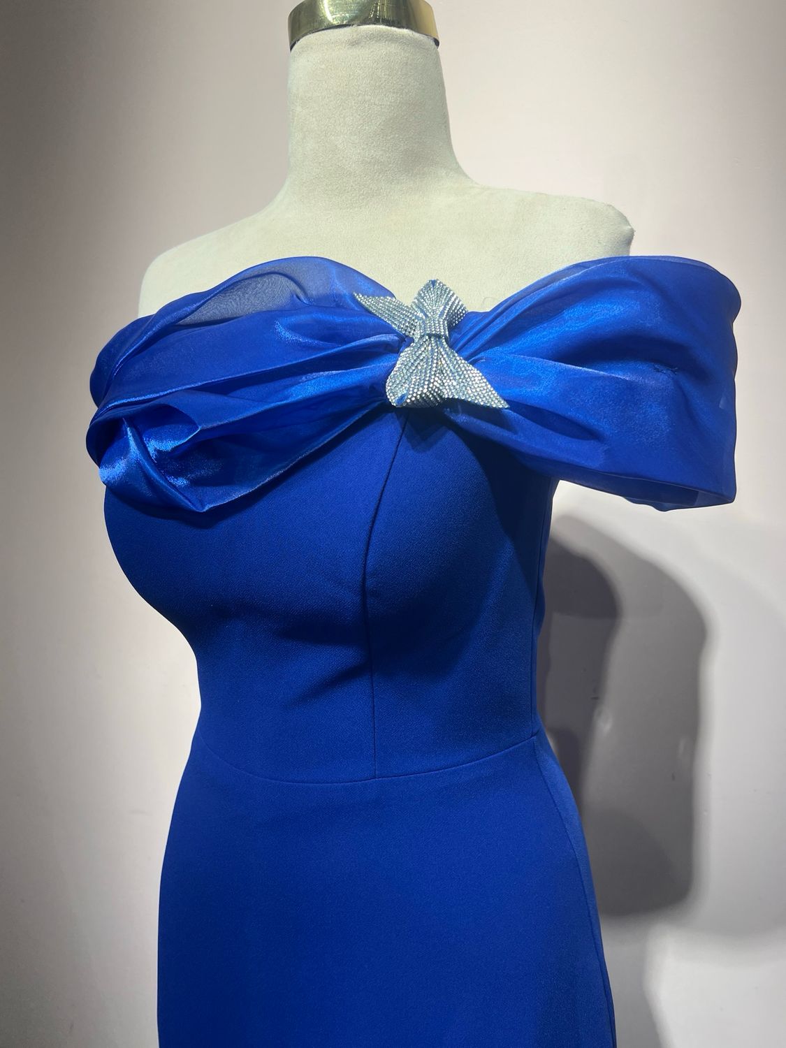 Vestido largo - Azul - talla 40
