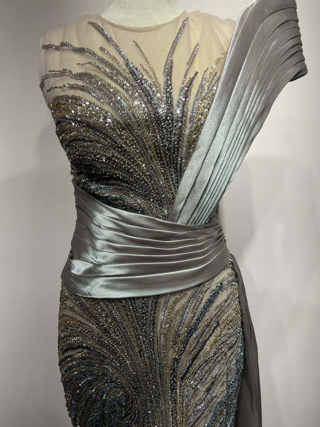 Vestido largo - Chocolate - talla 12