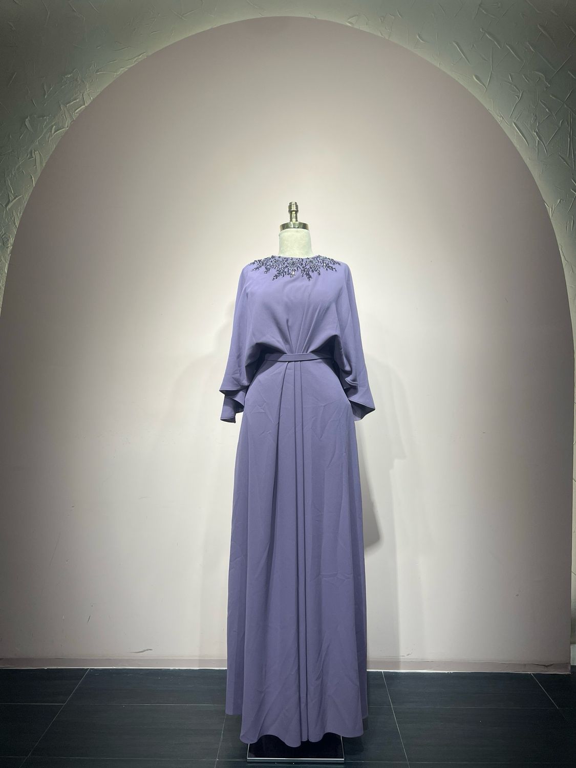 Vestido largo - Morado - talla 46