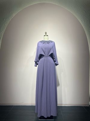 Vestido largo - Morado - talla 46