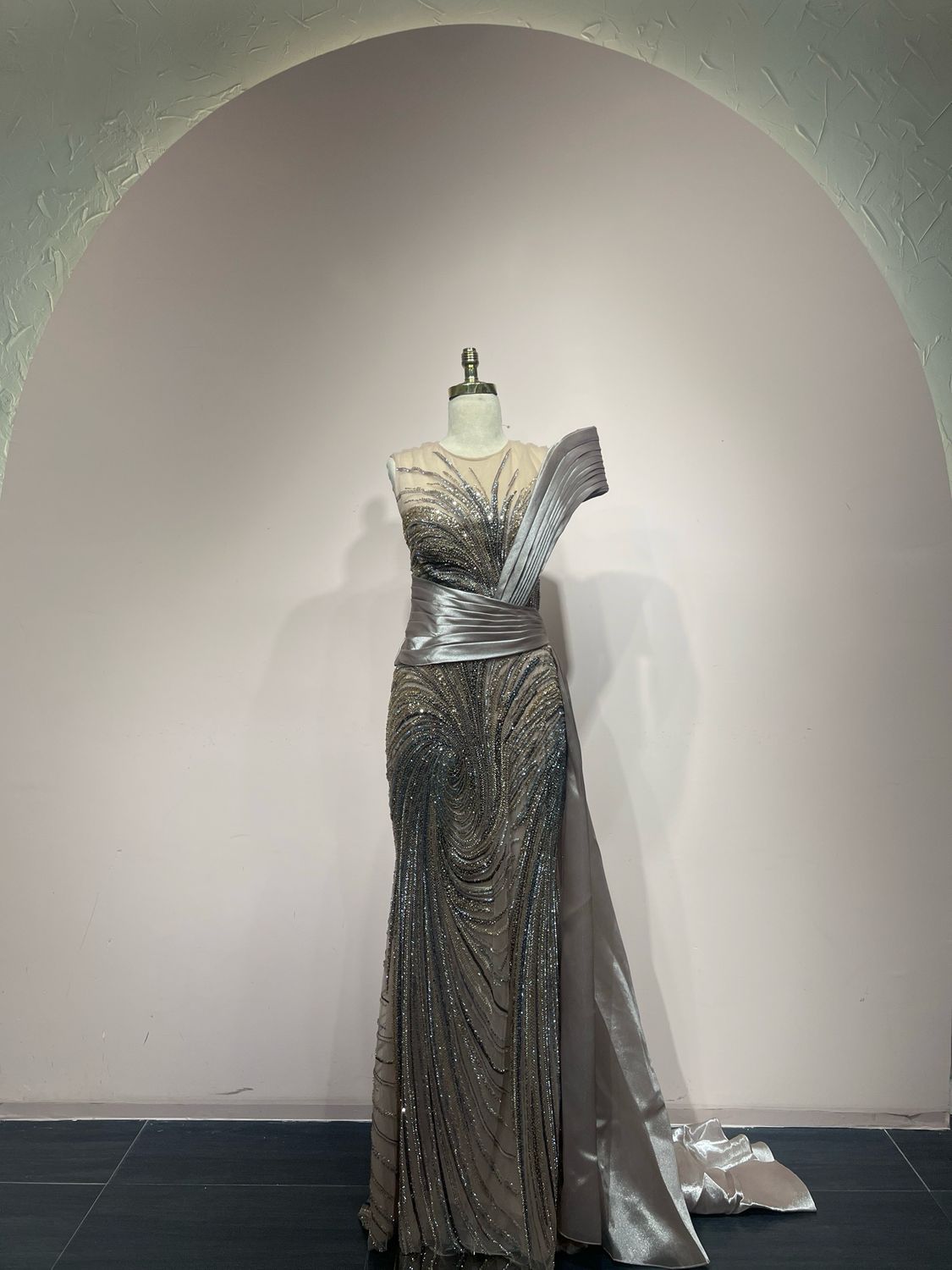Vestido largo - Chocolate - talla 12