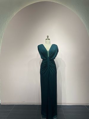 Vestido largo - Verde - talla 40