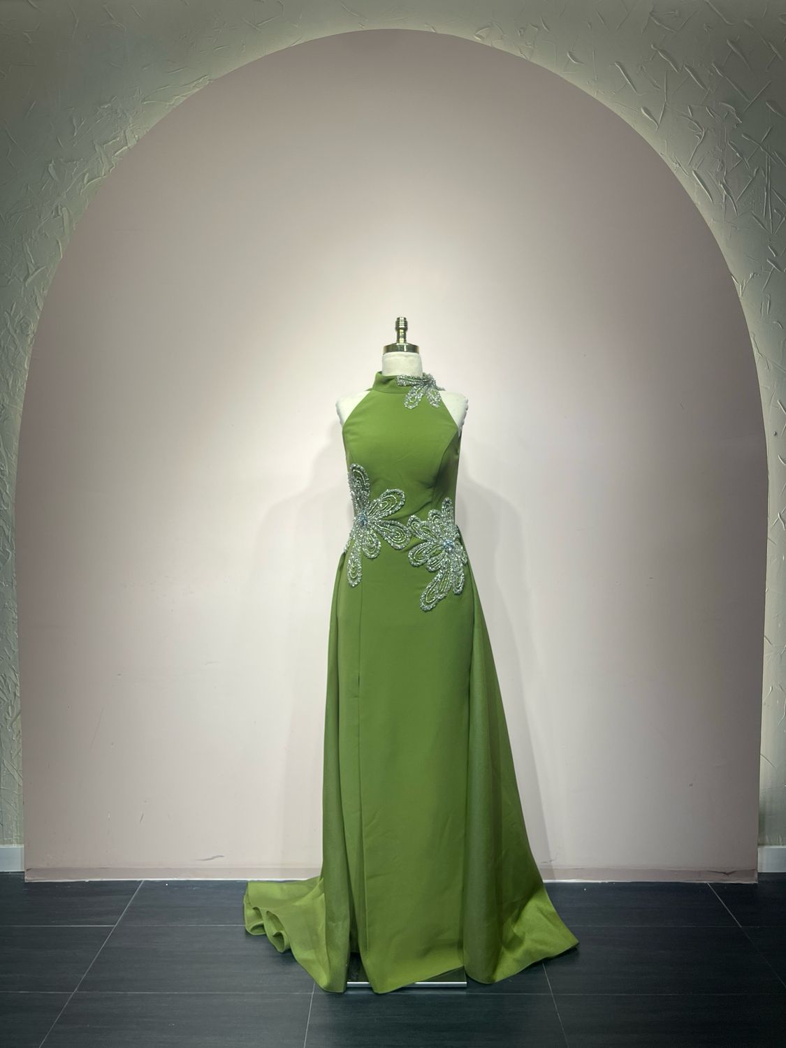 Vestido Largo - Verde - talla 40