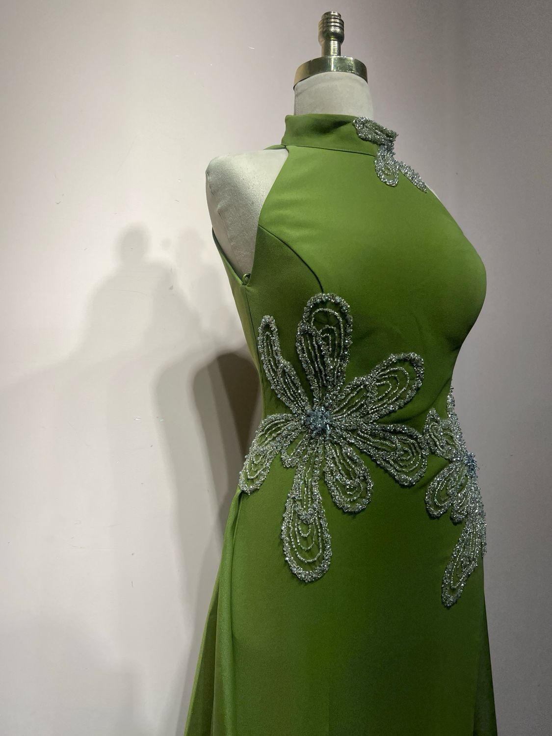 Vestido Largo - Verde - talla 40