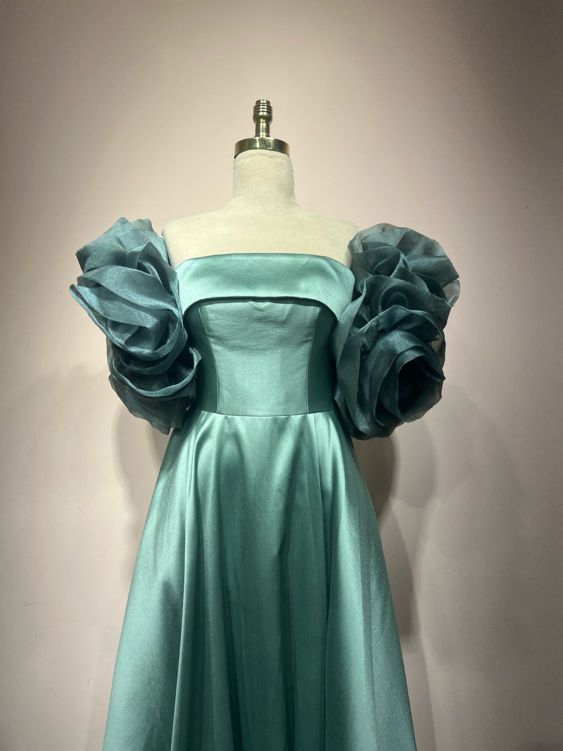 Vestido largo - Verde menta - talla 40