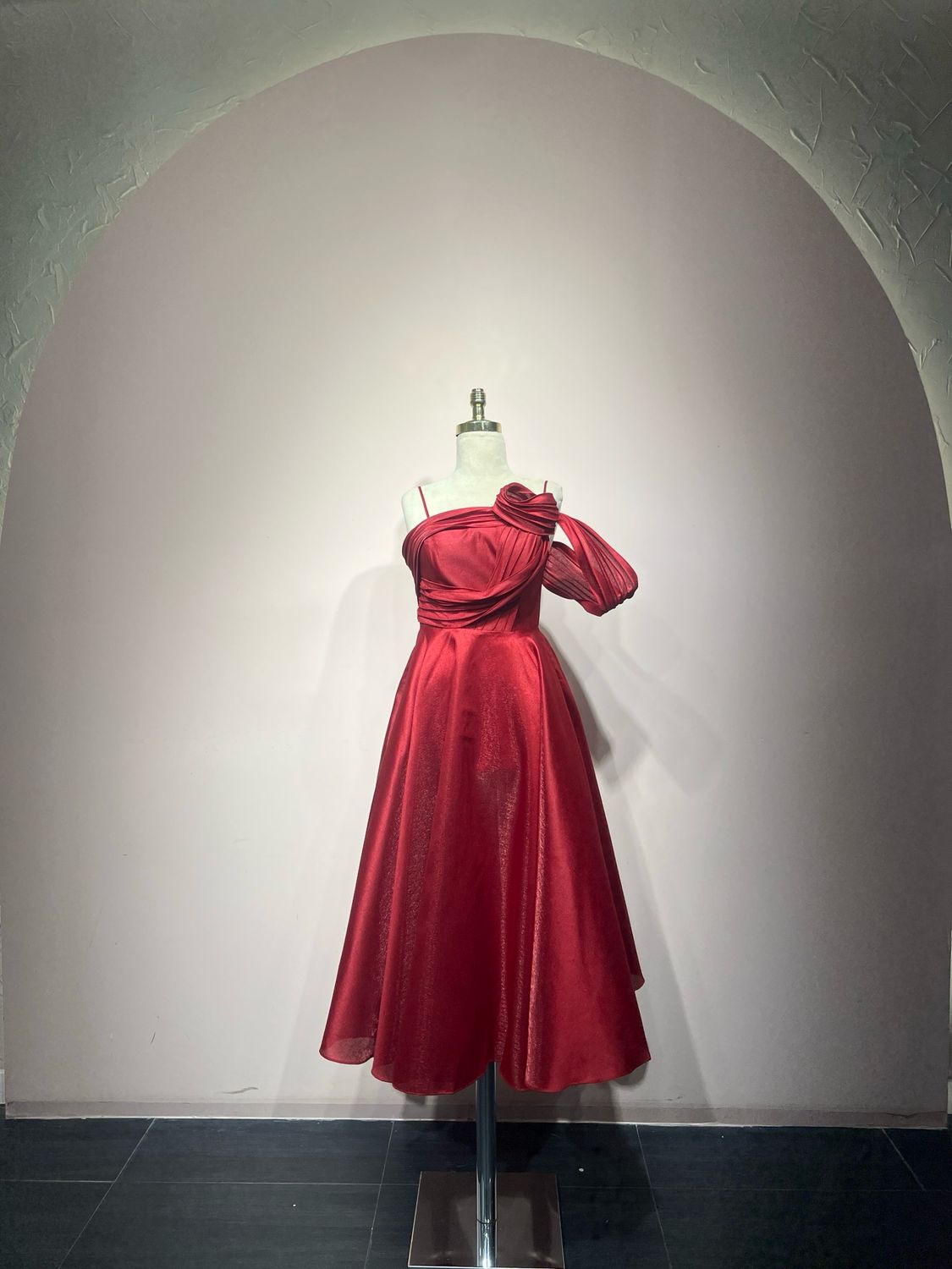 Vestido corto - Rojo - talla 38
