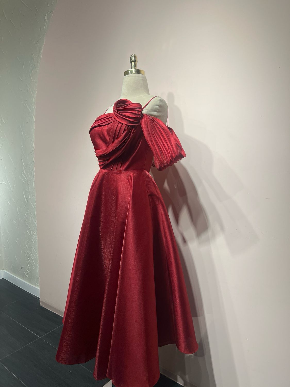 Vestido corto - Rojo - talla 38