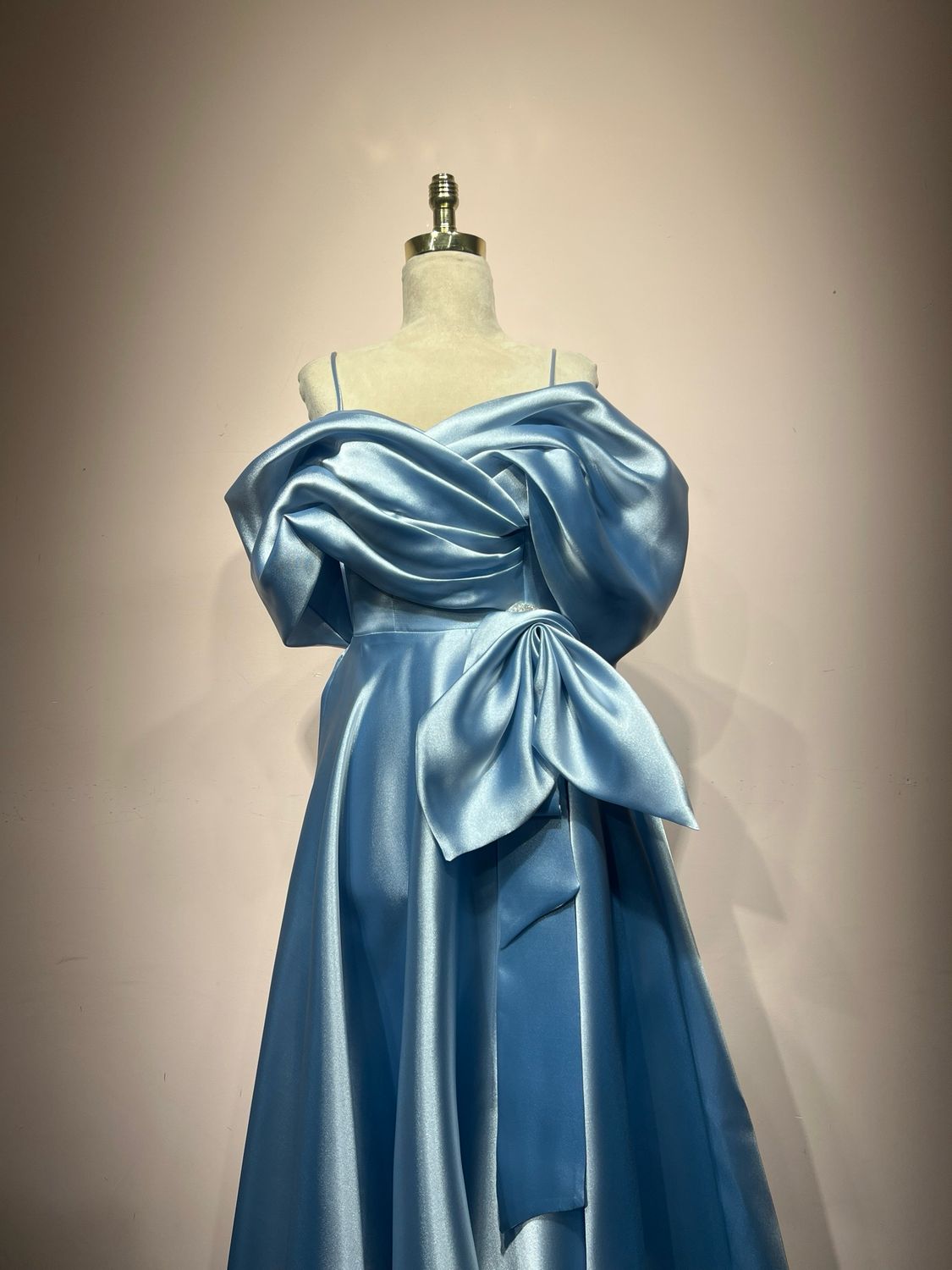 Vestido corto - Celeste - talla 38