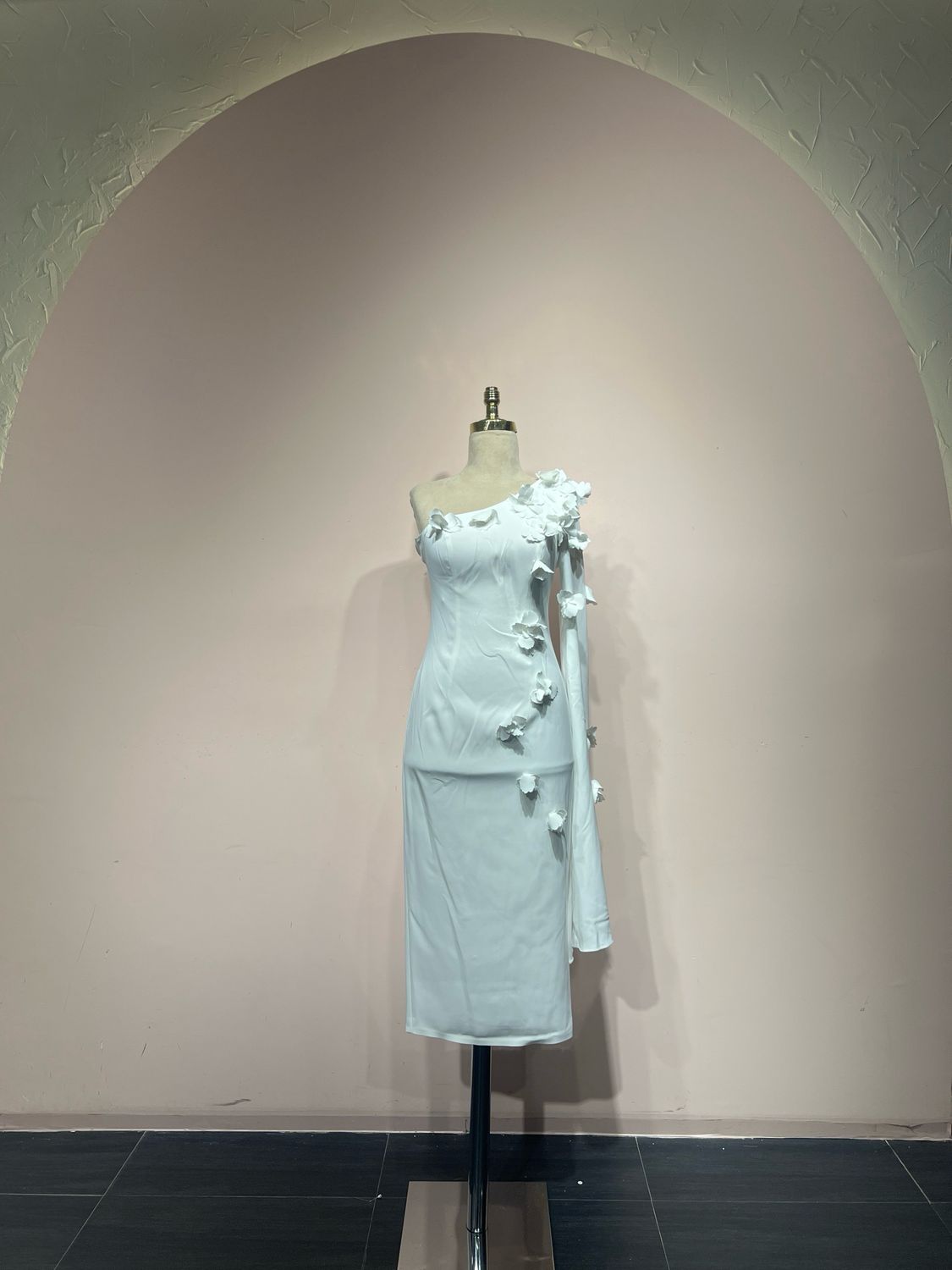 Vestido corto - Blanco - talla 38