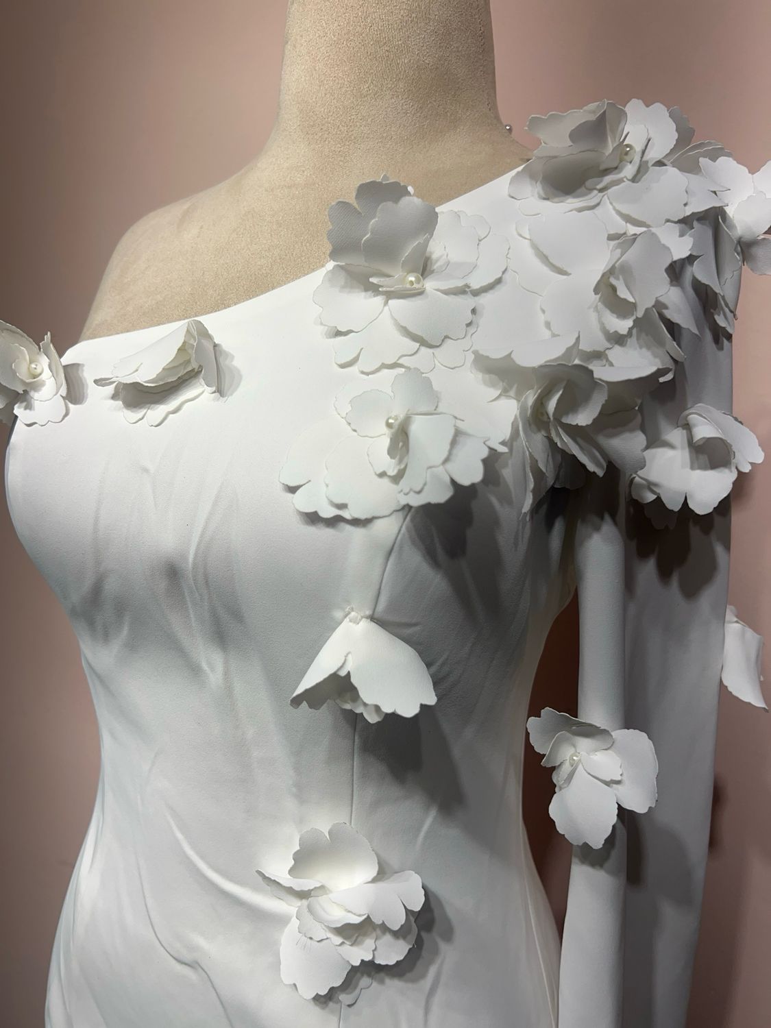 Vestido corto - Blanco - talla 38