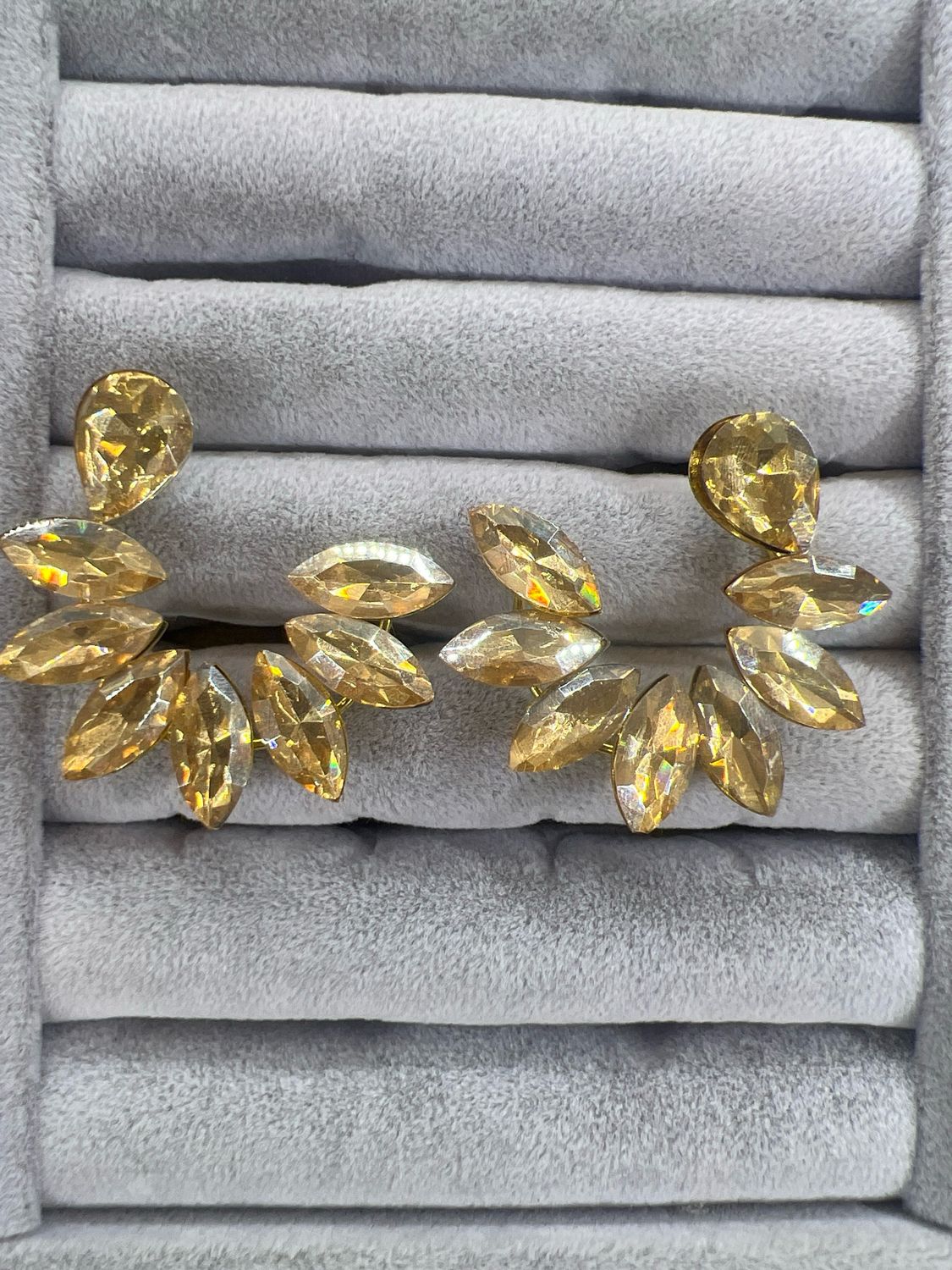 Aretes en espiral - Dorado