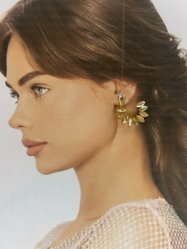 Aretes en espiral - Dorado