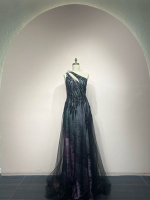 Vestido Largo, Multicolor, Talla 44