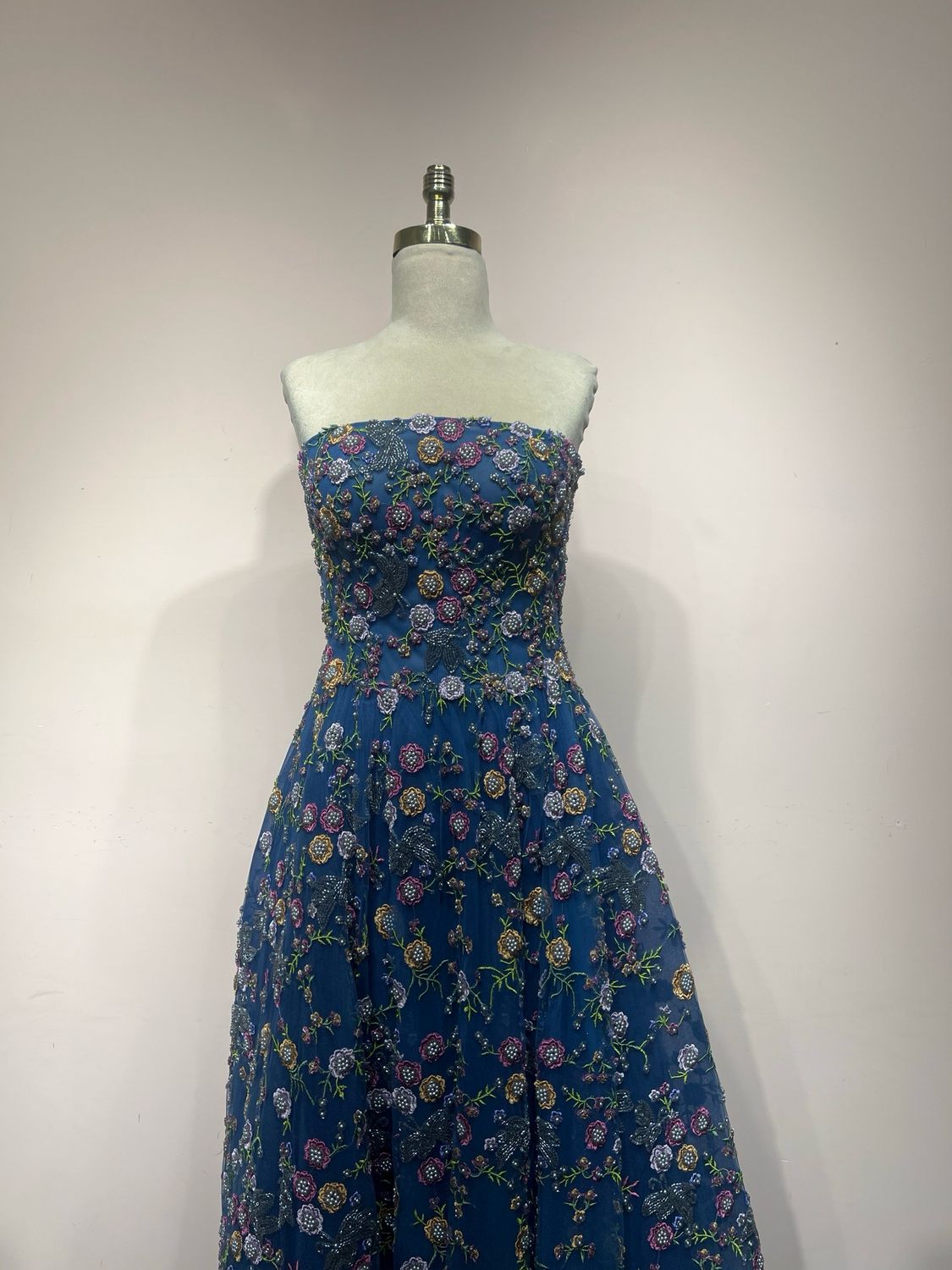 Vestido corto - Azul - talla 40