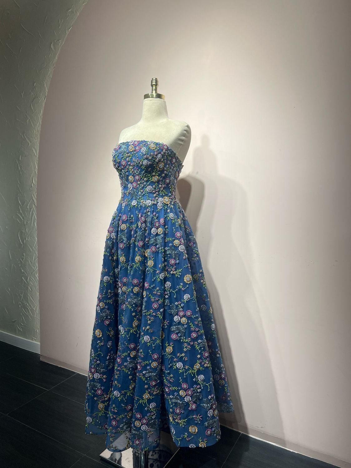 Vestido corto - Azul - talla 40