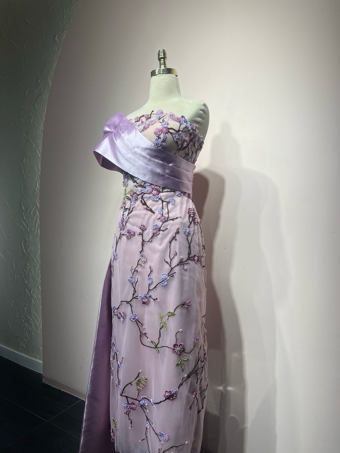 Vestido corto - Lila - talla 44