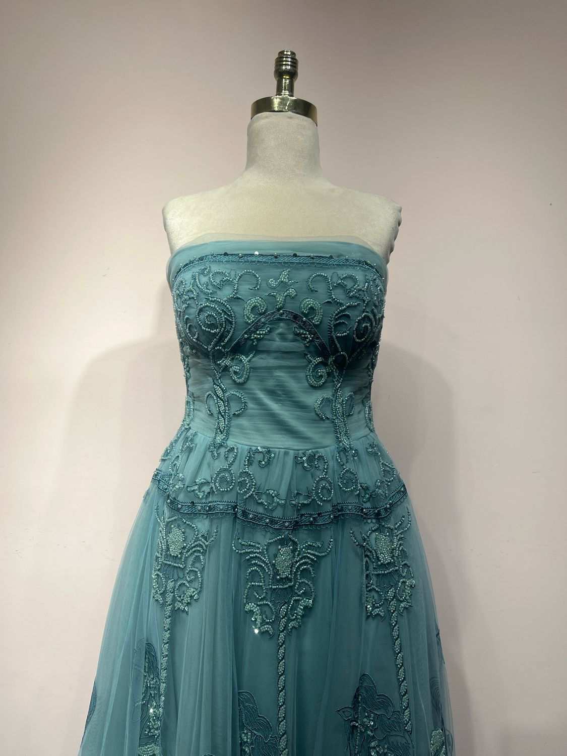 Vestido corto - Verde menta - talla 42