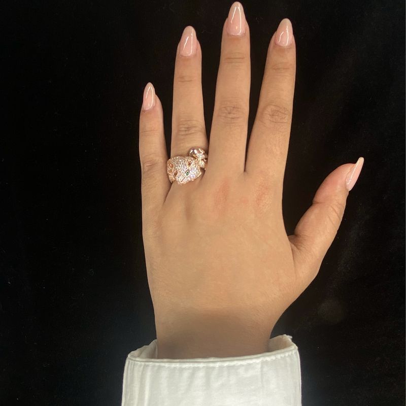 ANILLO ROSE GOLD DE TIGRE