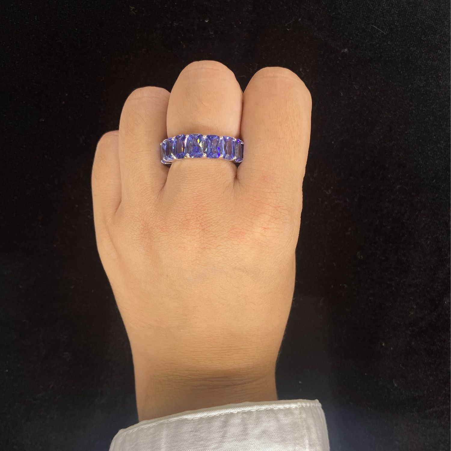 Anillo Azul indigo