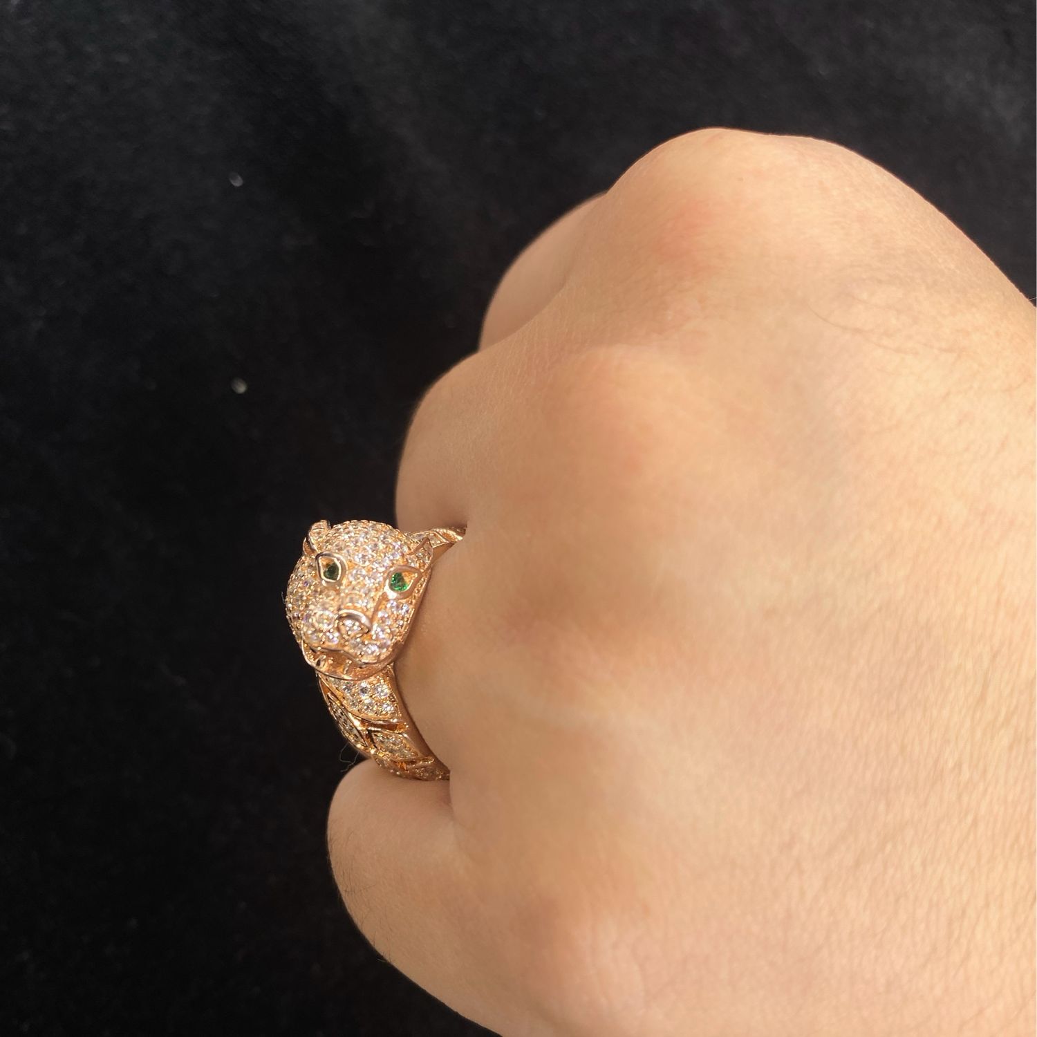 ANILLO ROSE GOLD DE TIGRE