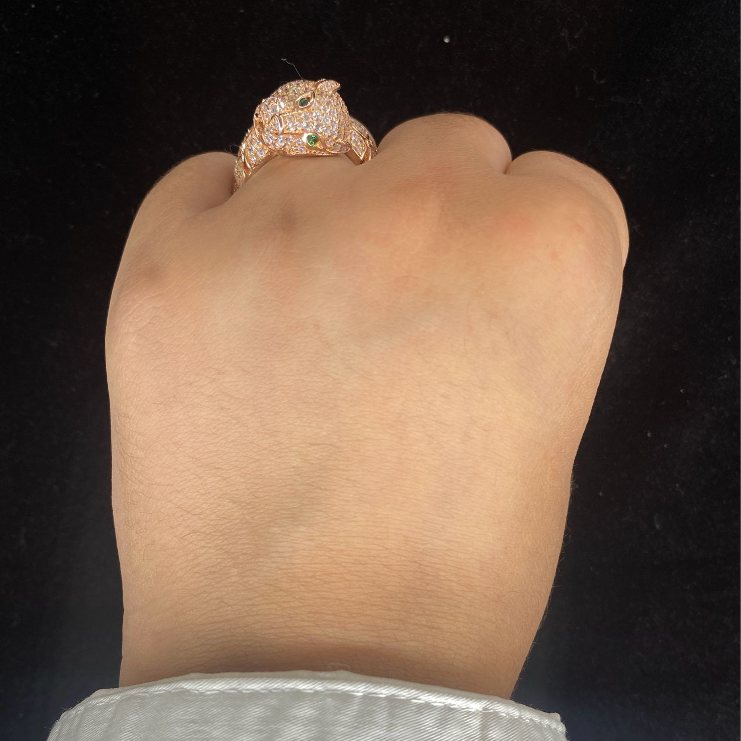 ANILLO ROSE GOLD DE TIGRE