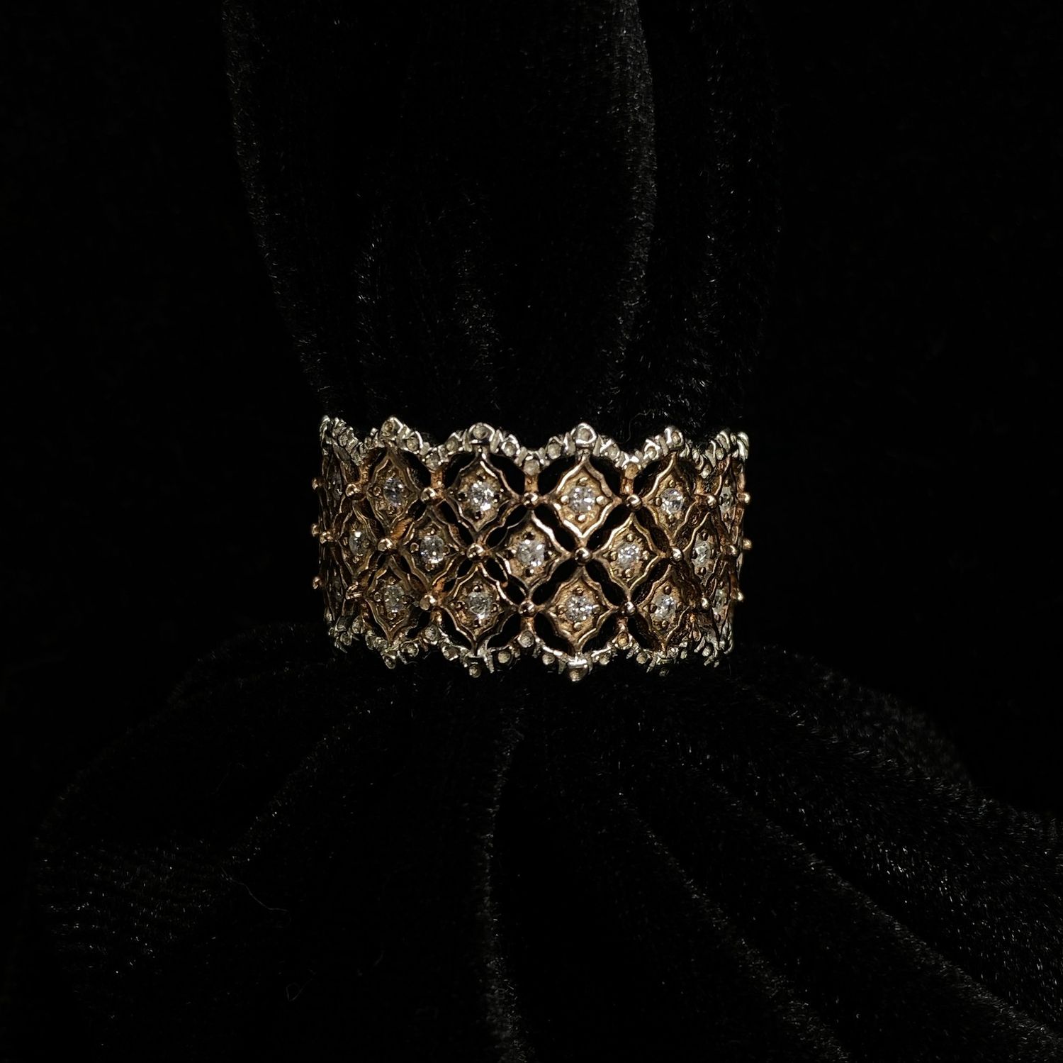 ANILLO PLATEADO CON ROSE GOLD