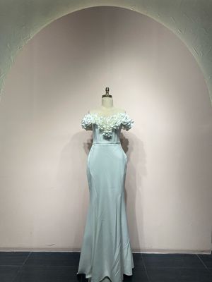 Vestido largo - Blanco - talla 42