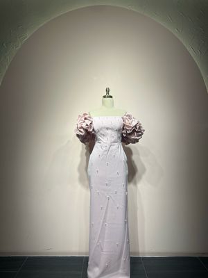 Vestido largo - Rosado - talla 42
