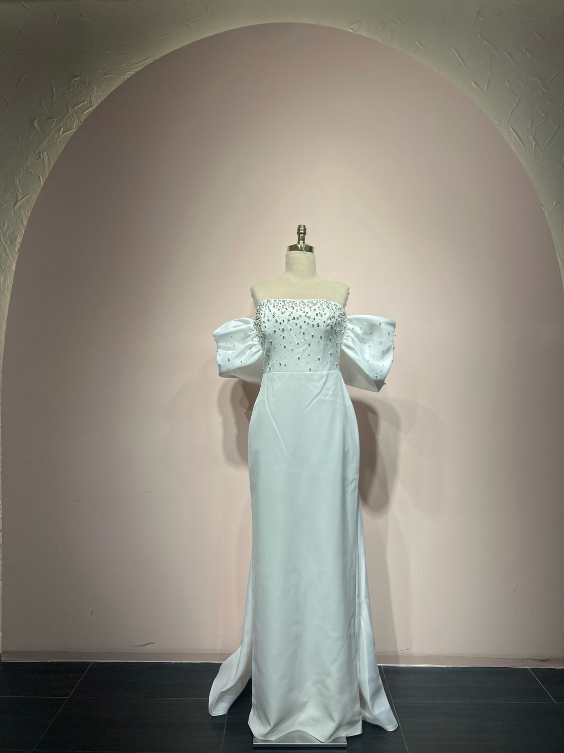 Vestido largo - Blanco - talla 42
