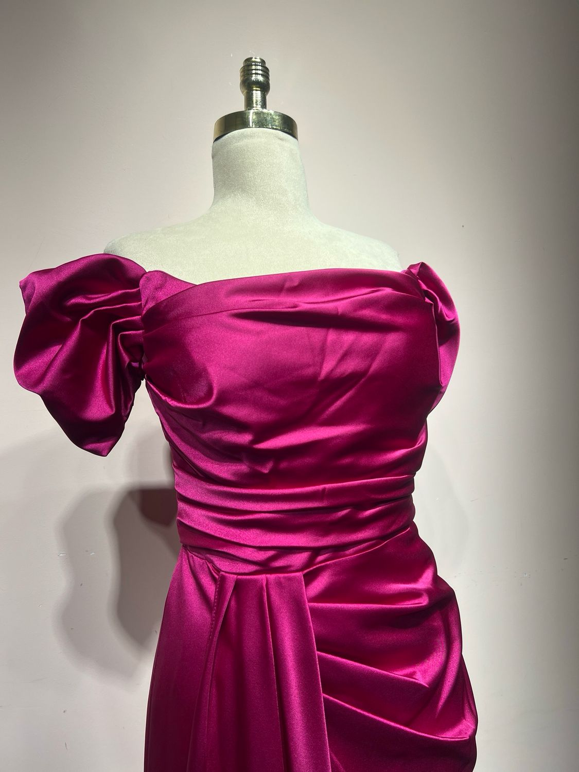 Vestido largo - Fucsia - talla 44