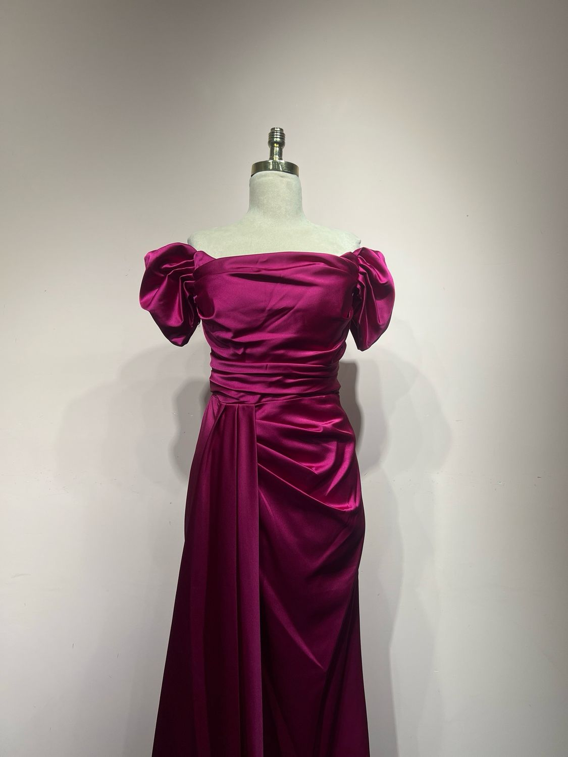Vestido largo - Fucsia - talla 44