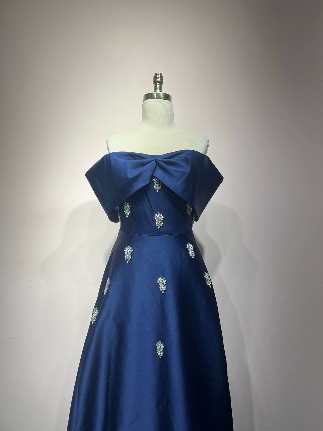 Vestido largo - Azul - talla 42