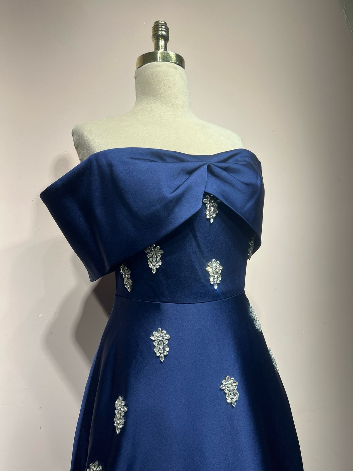 Vestido largo - Azul - talla 42