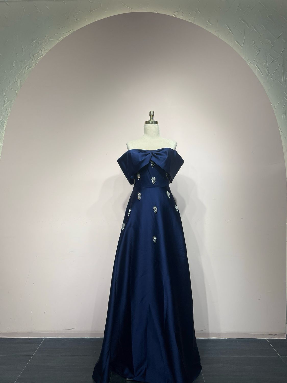 Vestido largo - Azul - talla 42