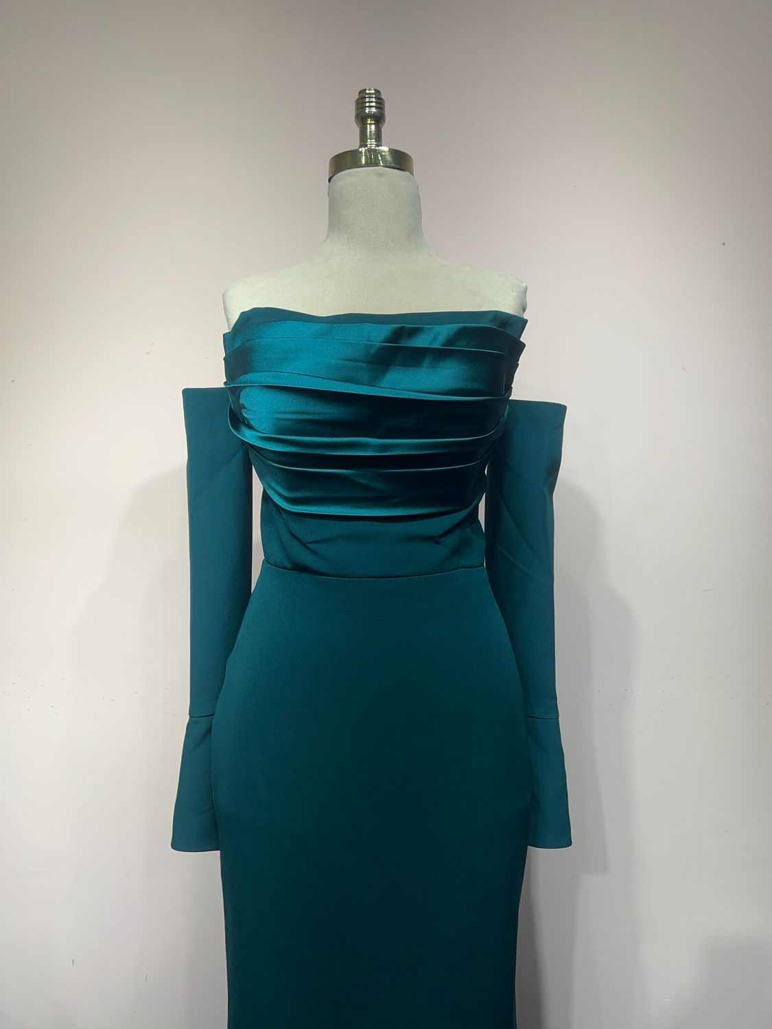 Vestido largo - Verde - talla 42